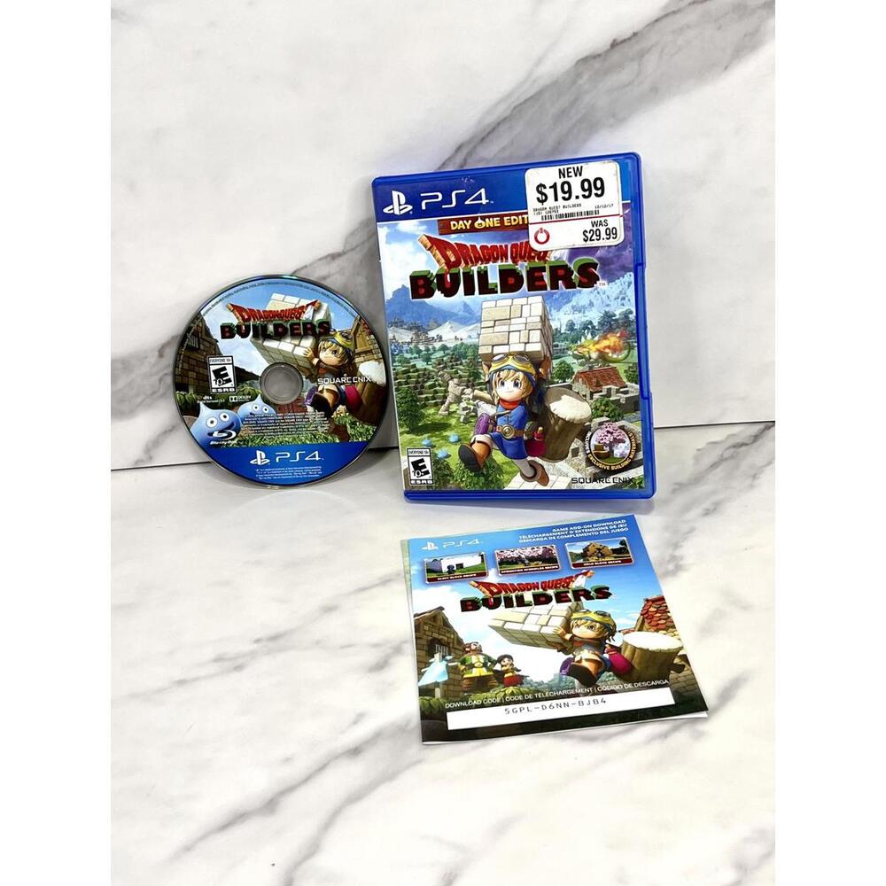 Dragon Quest Builders PS4 Video Game Day One Edition